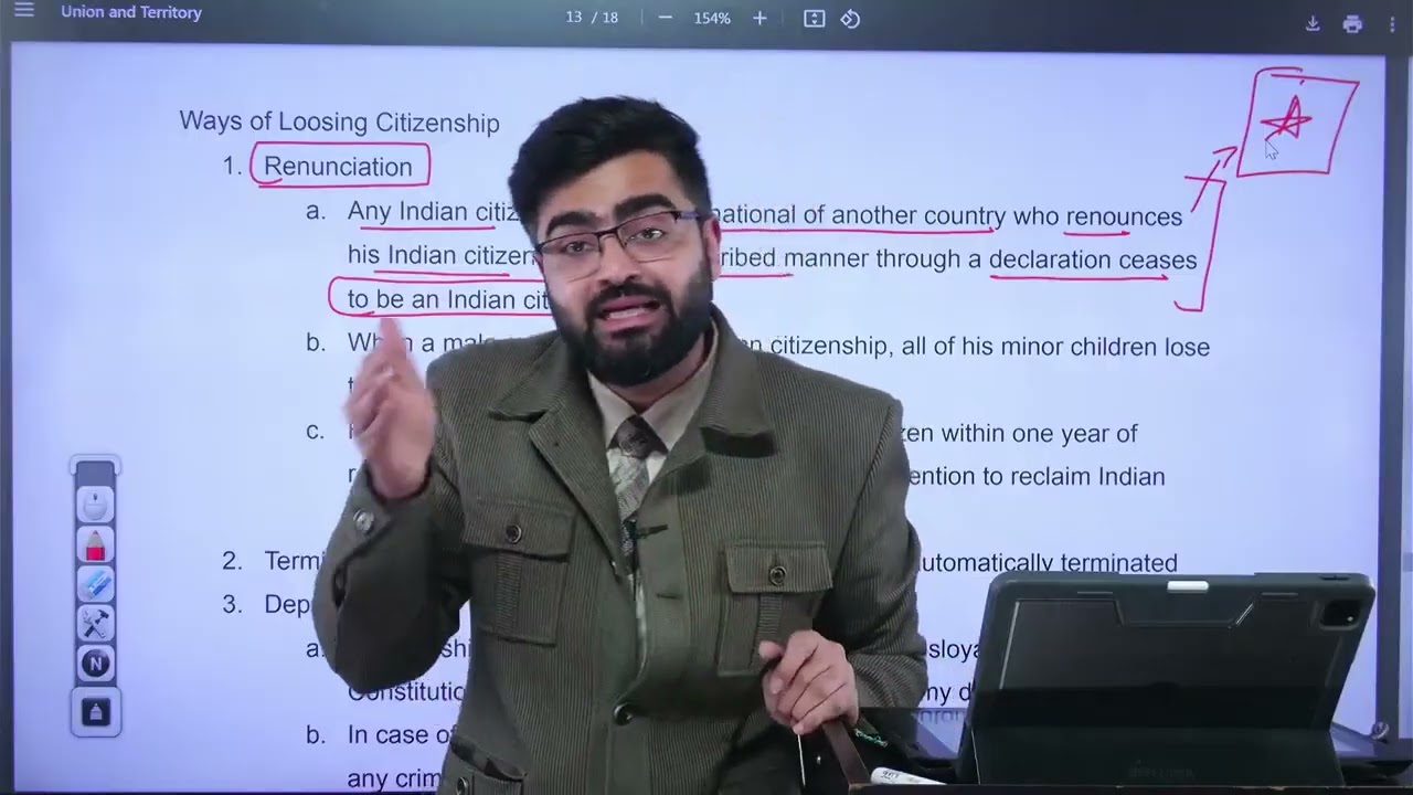 Punjab PCS 2025 l Indian Polity Class 4  General Studies By G S Gill  Punjab StudyIQ   Punjab StudyI