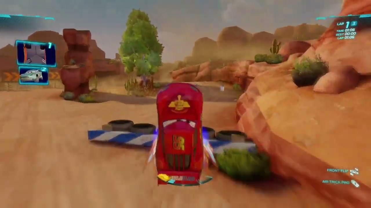 Cars 2 the video game | Lightning McQueen - All Radiator Springs Tracks |