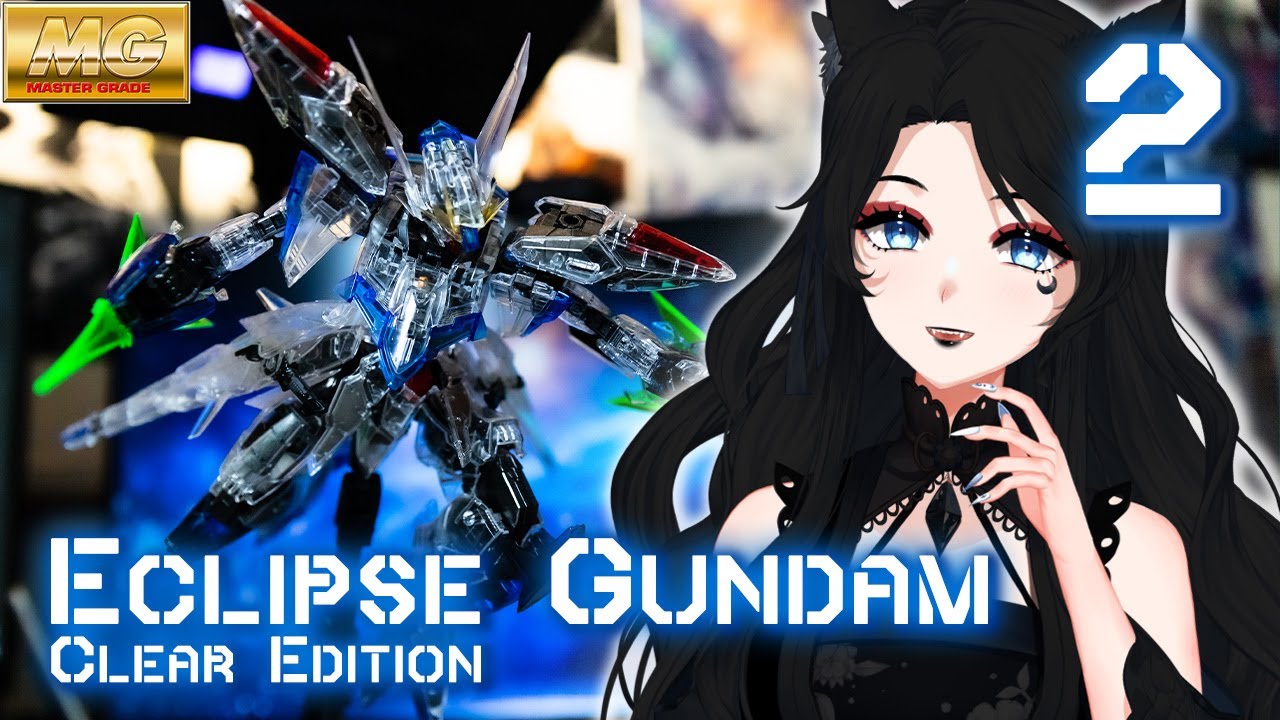 xxKanade Builds MG Gundam Base Limited Eclipse Gundam Clear Color - Ep 2