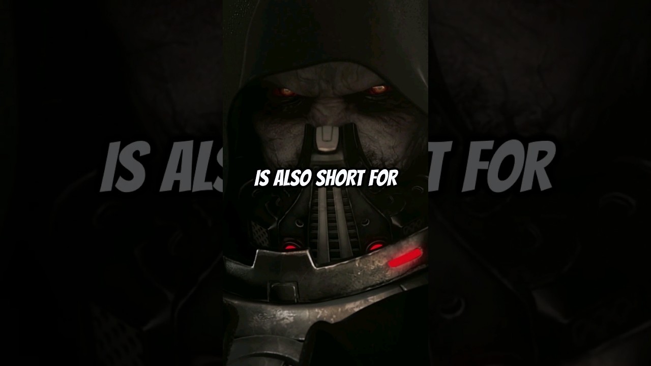 Why Were Sith Lords NAMED 