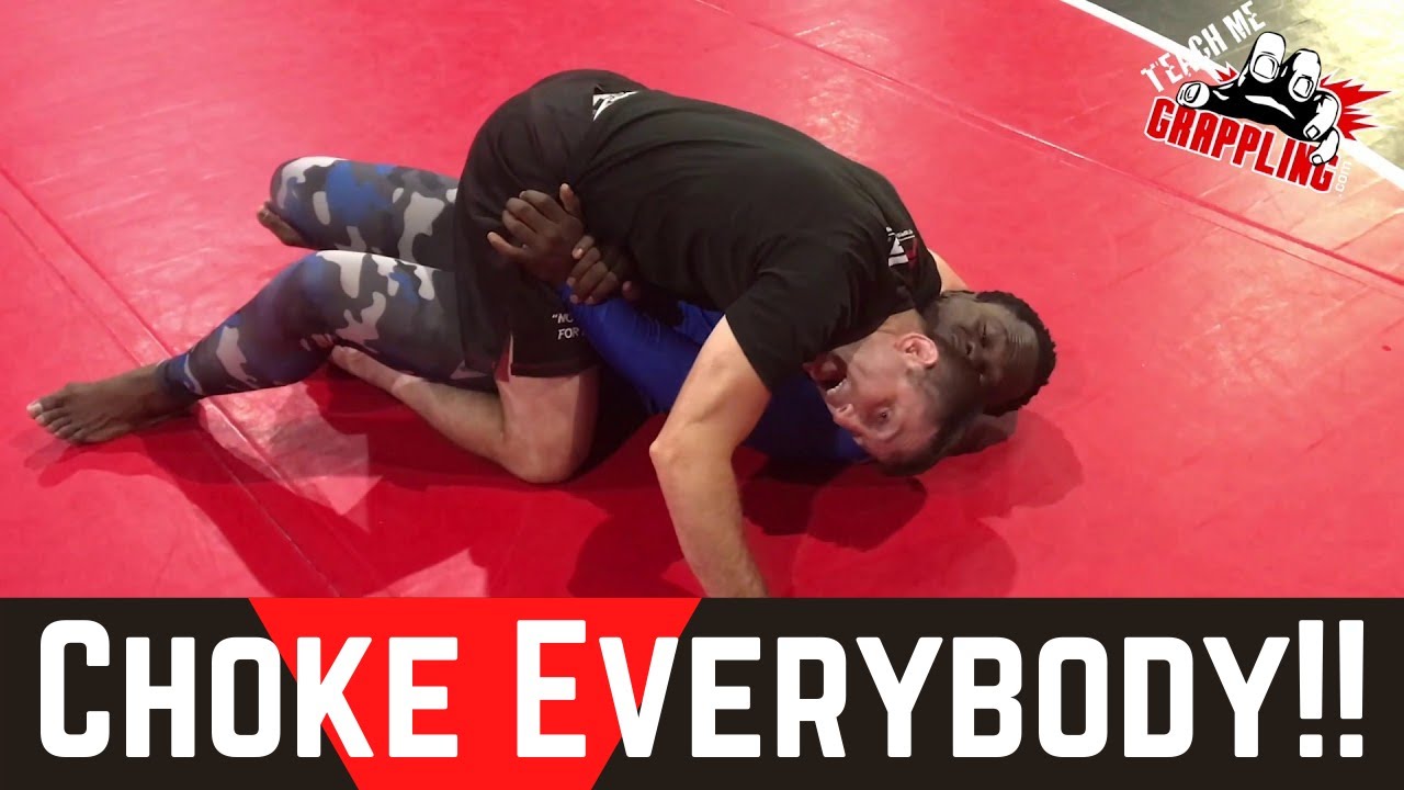 THIS is how I CHOKE Everyone from the Mount! (Punch Choke)