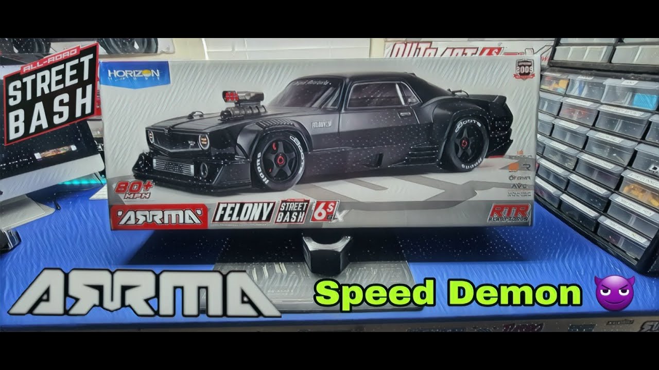 Arrma Felony 6S Unboxing New To The Arsenal