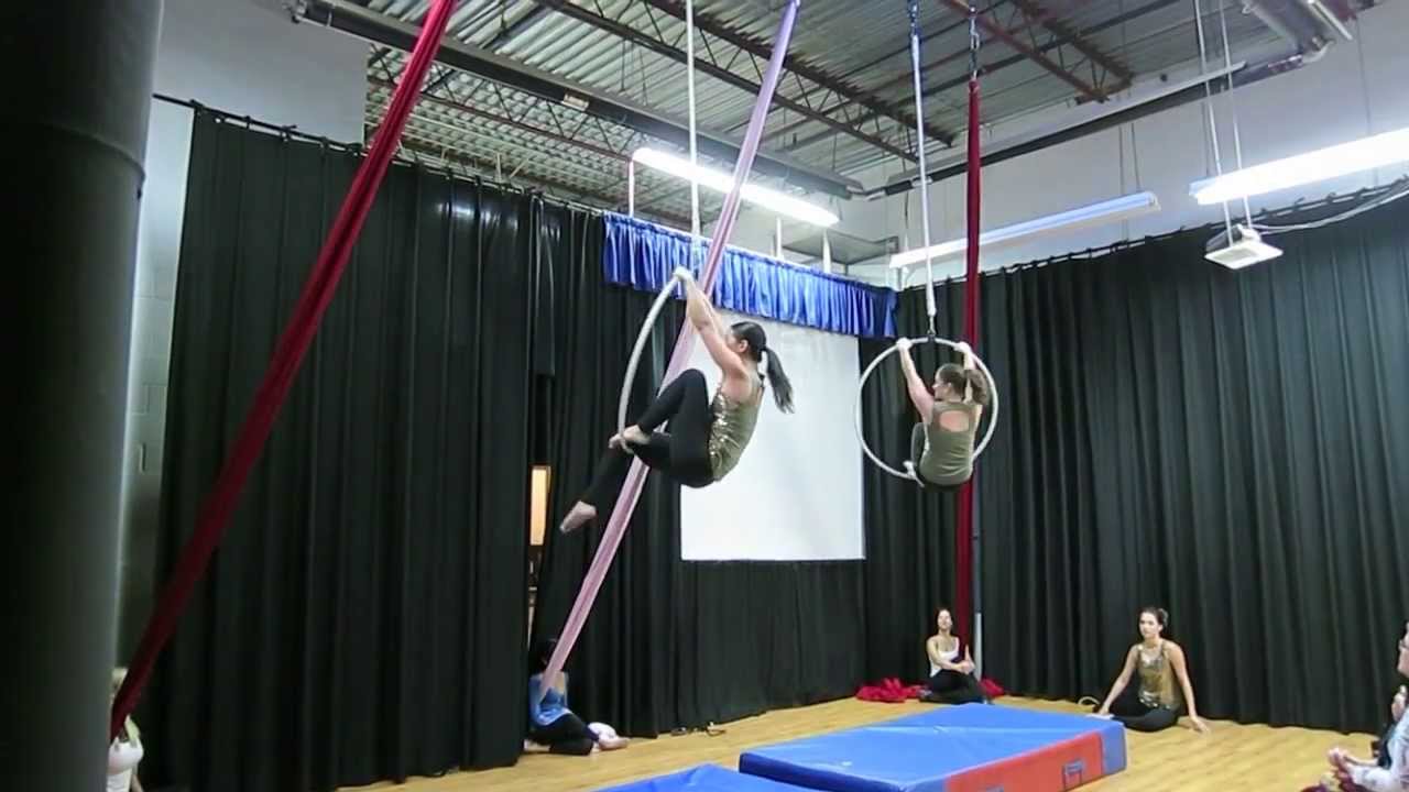 Skyfall - Aerial Hoop / Lyra Routine at A2D2 Student Showcase