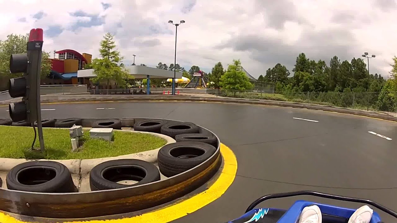 Go-karts at Frankie's Slick Track