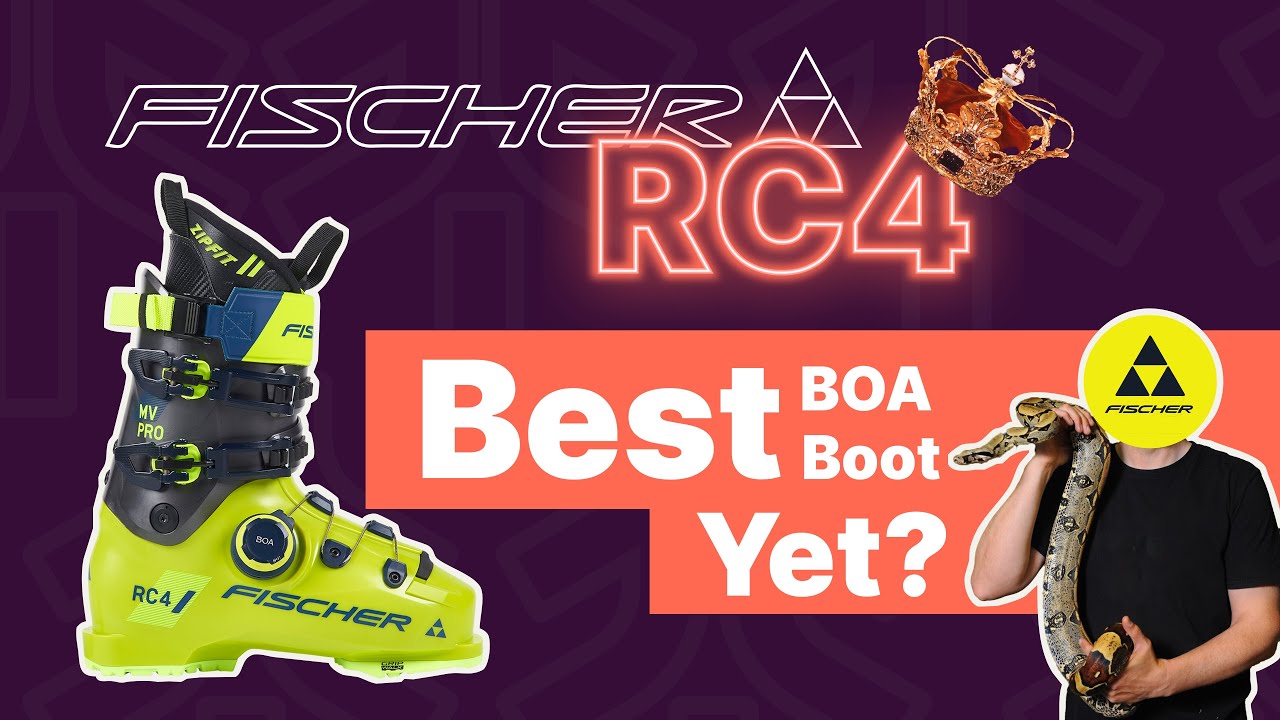 Самые дорогие горнолыжные ботинки + BOA — Fischer RC4 MV PRO