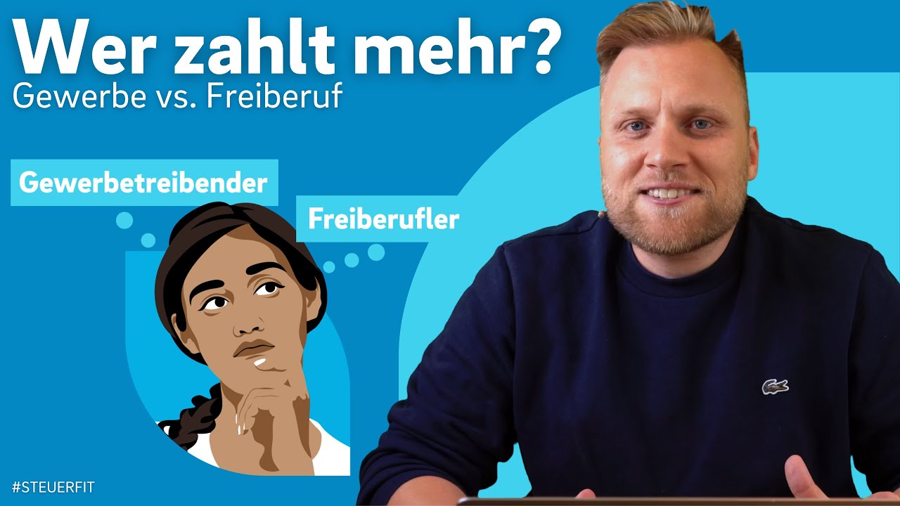 Gewerbe vs. Freiberufler: Wer zahlt mehr Steuern?