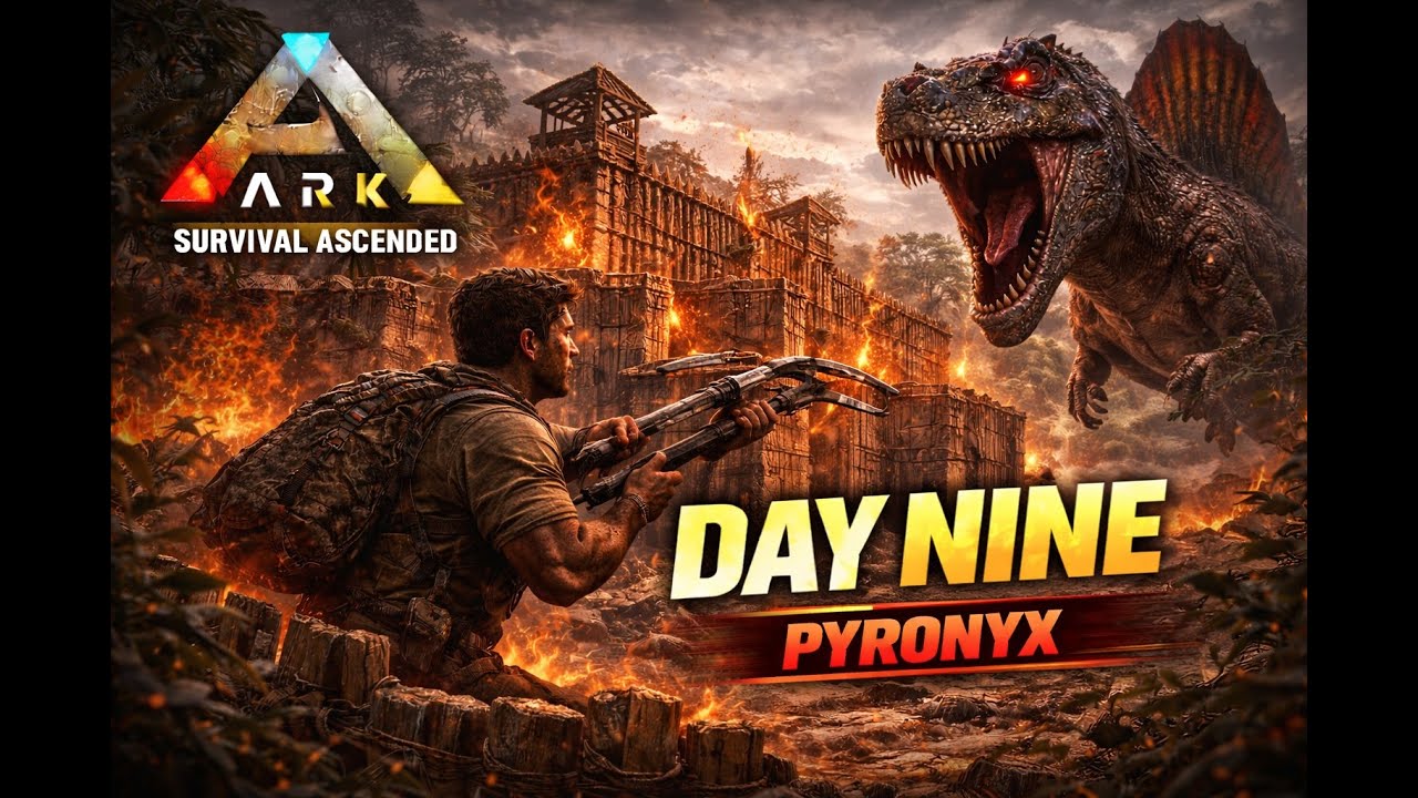 Day 9 – We Build A Farm | ARK Survival Ascended