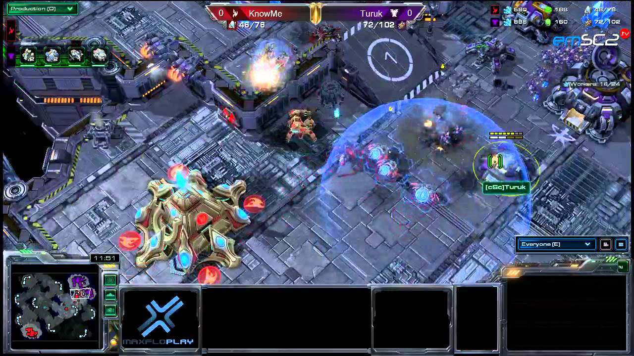 [HOTS Epic] Nexus Rush Starcraft 2 720p HD polski komentarz