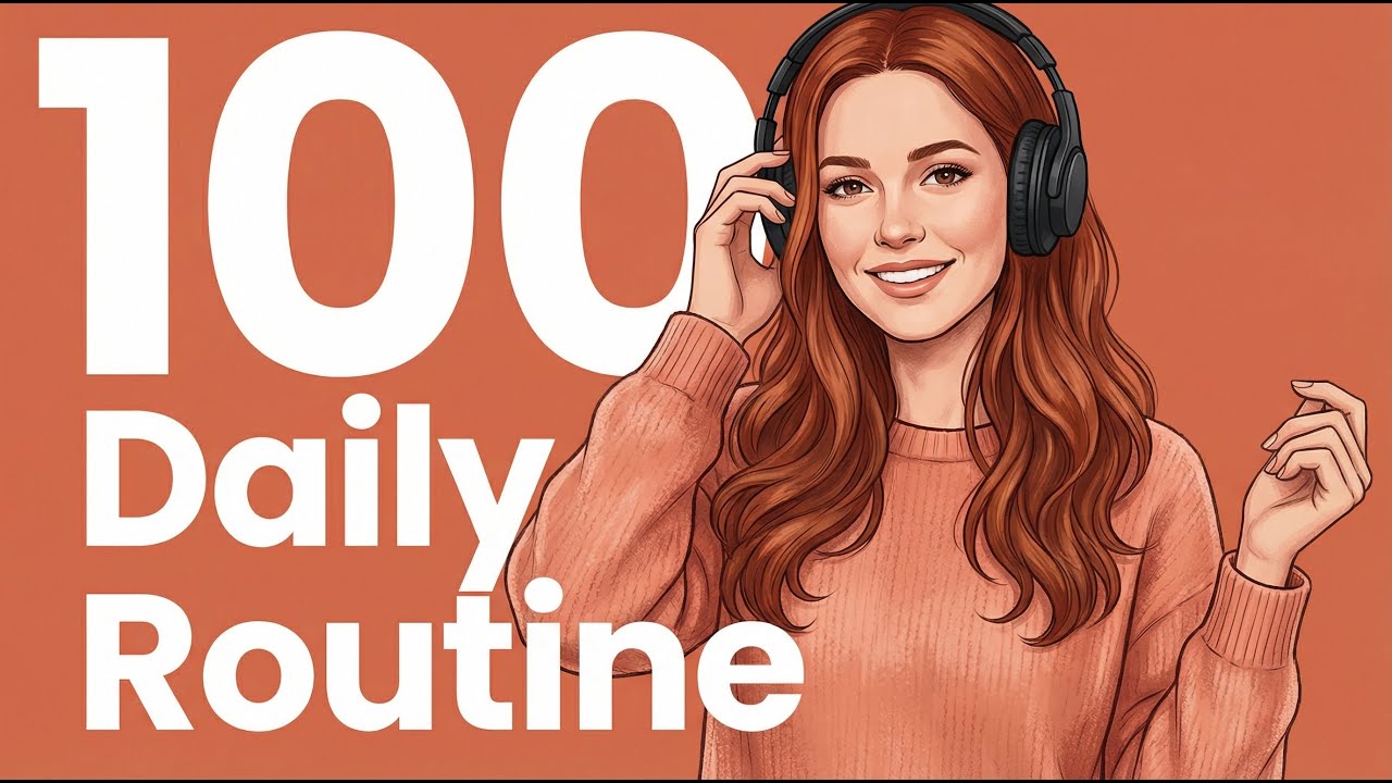 100 Daily Routine Sentences | Slow English Listening & Speaking Practice | English Podcast