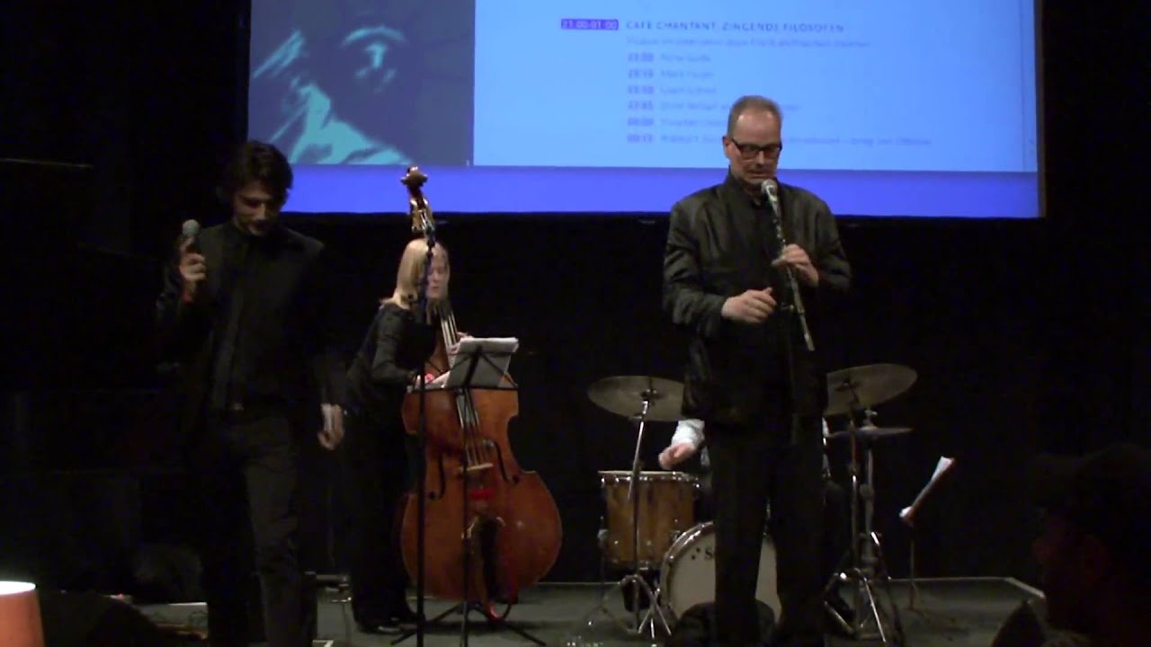 Nacht van de Filosofie 2010 - René Gude, Café Chantant