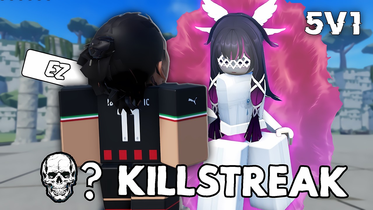I Reached the Highest Killstreak Against Teamers… As Gojo┃Jump Showdown.