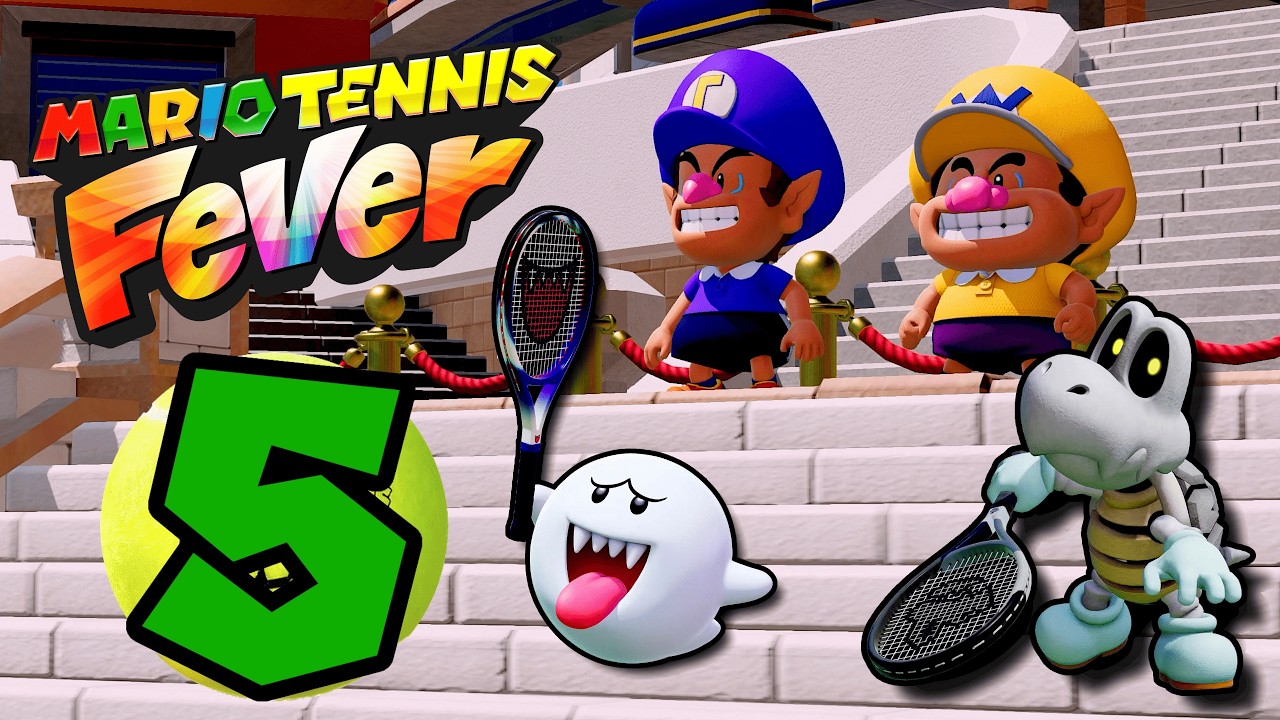 Mario Tennis Fever #5: Dem Abschlussturnier so nahe