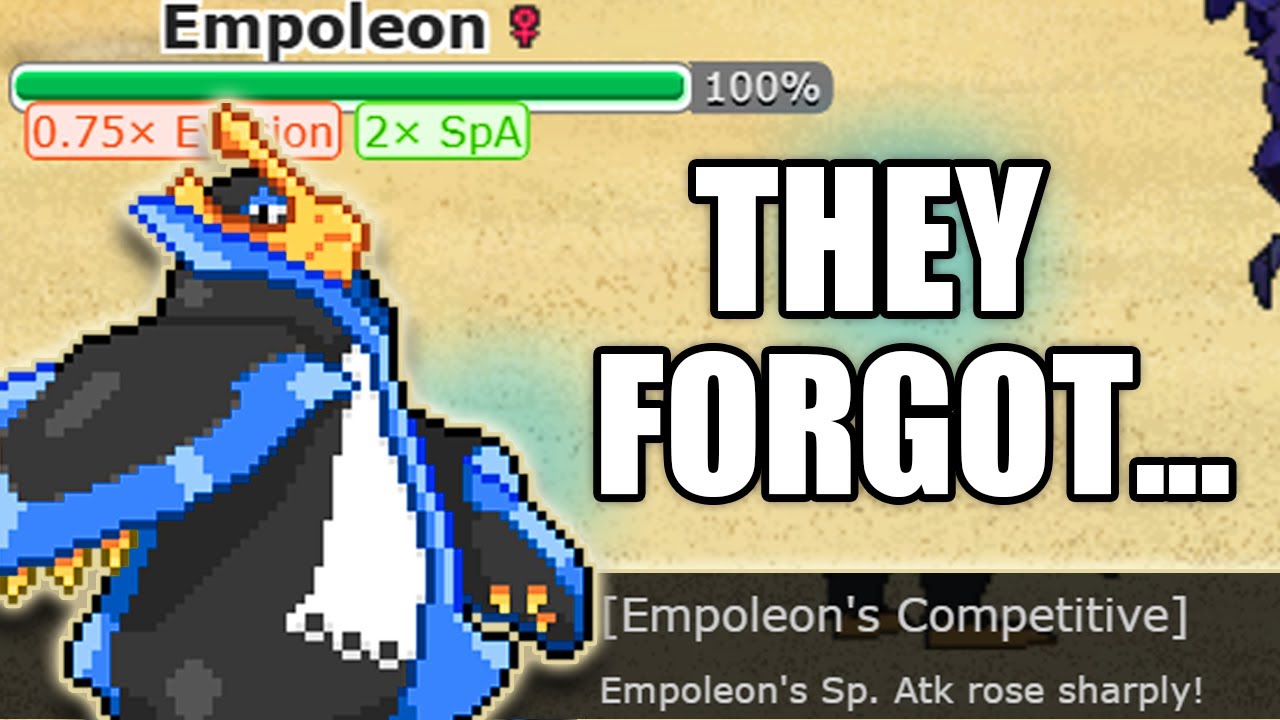 EMPOLEON IS THE TRUTH. POKEMON SHOWDOWN SCARLET AND VIOLET OU