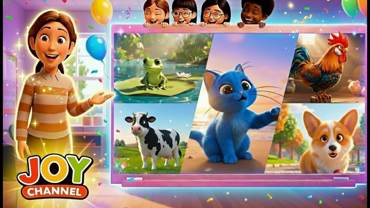 Impariamo i versi degli animali  | Maestra Tatiana |  Canzoni per bambini