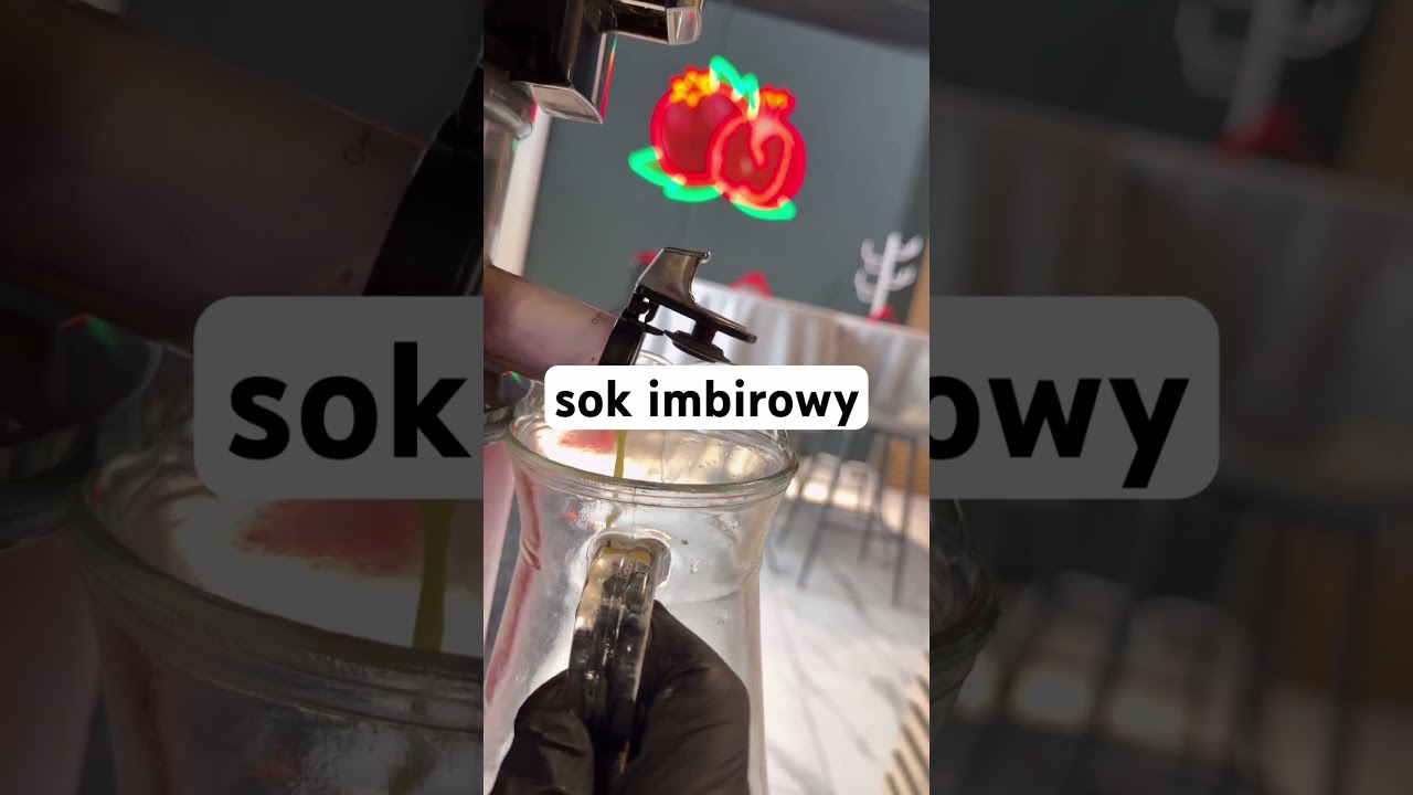 sok imbirowy | #ginger #juice #asmr #warszawa