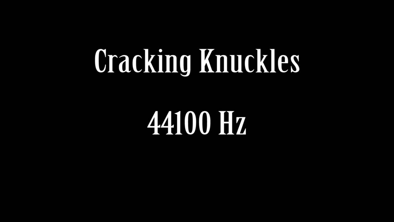 Cracking Human Knuckles Sound Effect Free High Quality Sound FX