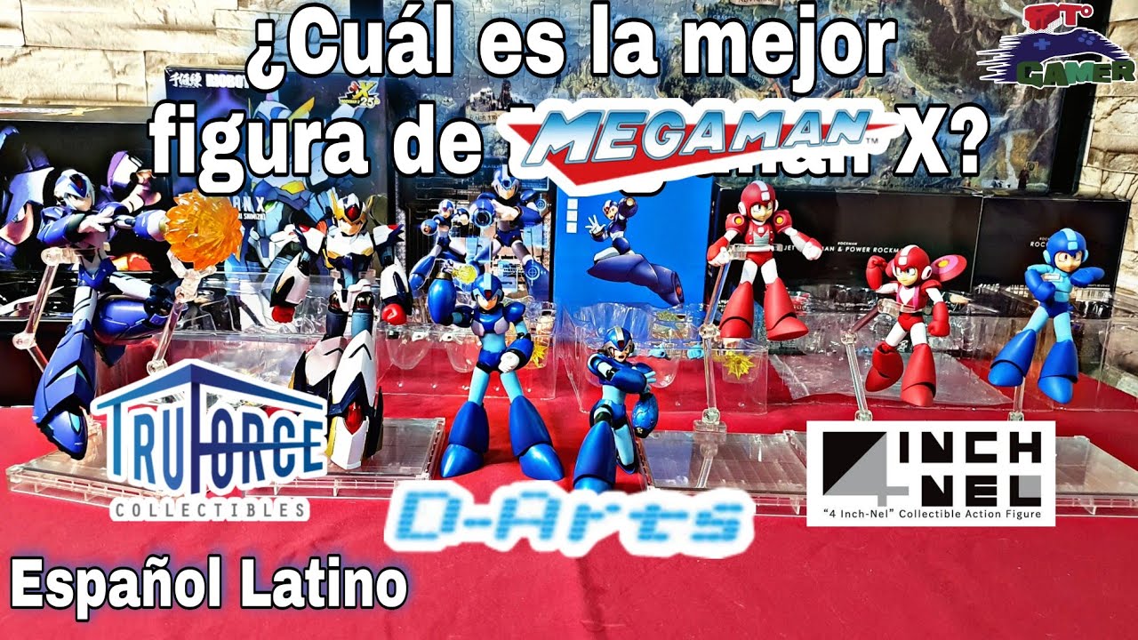 ¿Cuál es la mejor figura de Megaman X? D-Arts, Comic Ver, Truforce Collectibles, Riobot, 4Inch-Nel