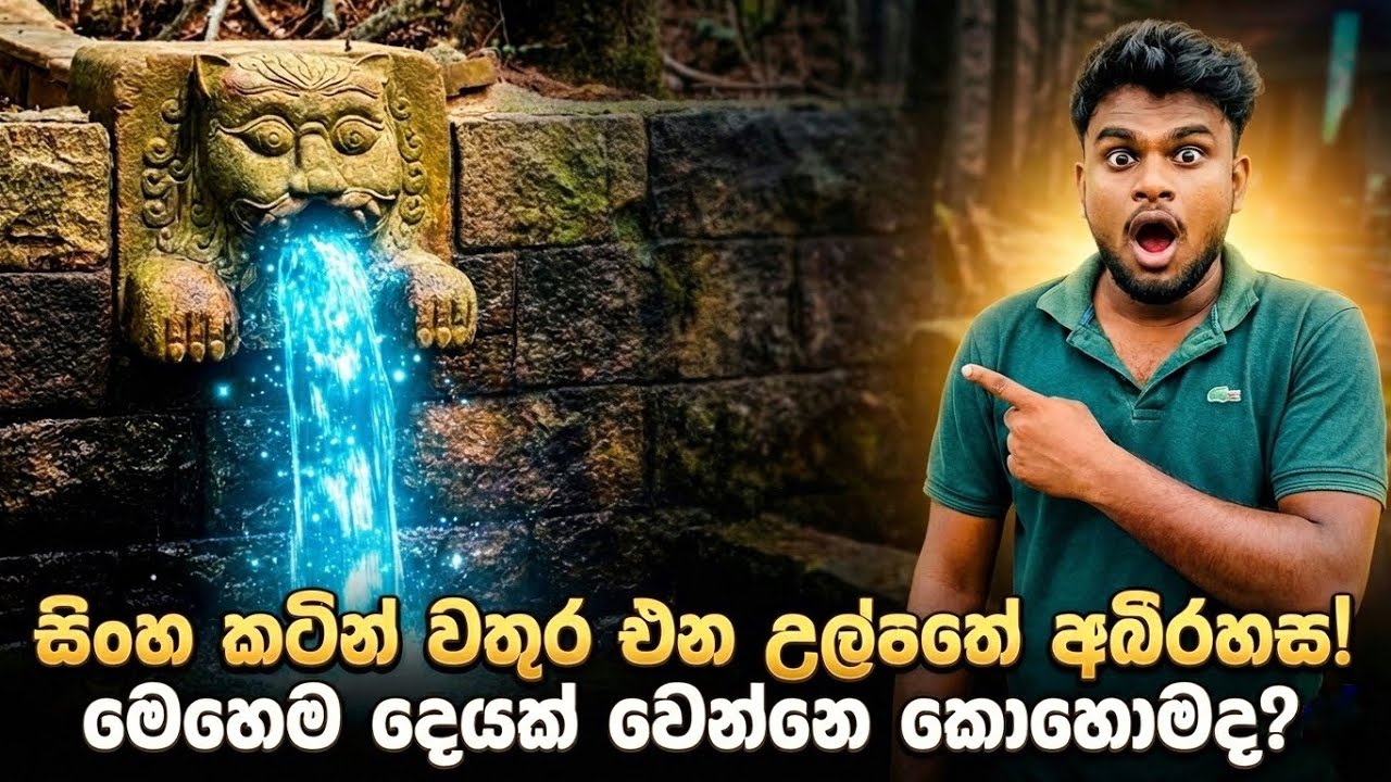 අපේ ගමේ තියෙන අරුම පුදුම ස්වාභාවික උල්පත | Natural Spring in Sri Lanka 🌿💦