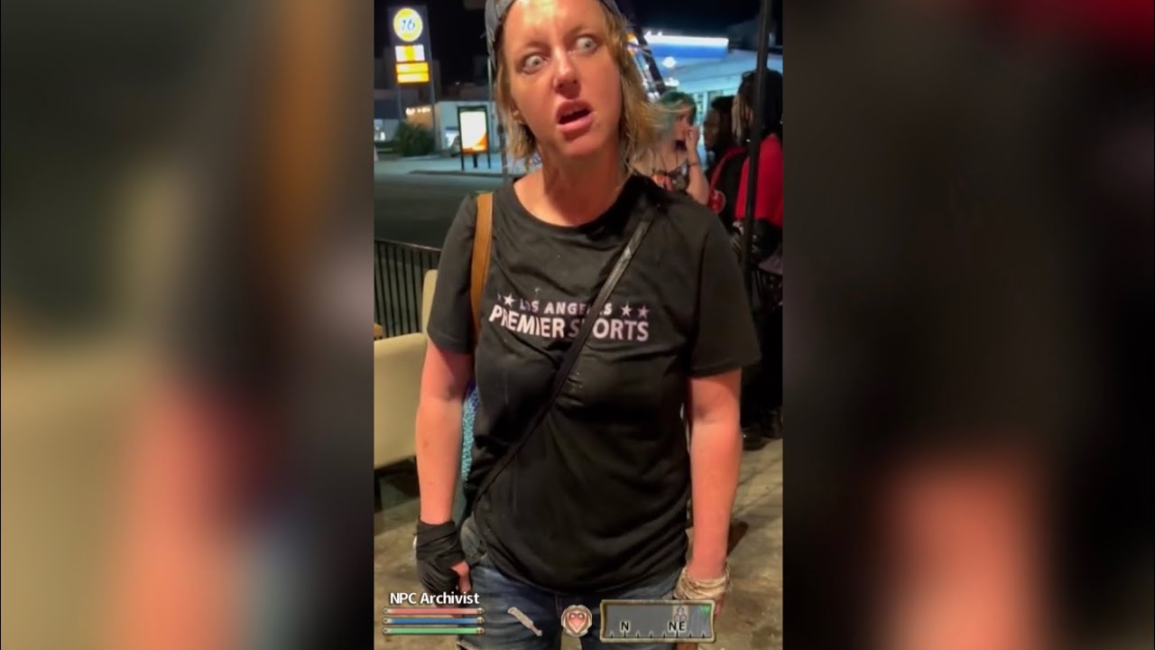 Hostile Skooma Addict Fails To Intimidate Tavern Worker | Oblivion NPC