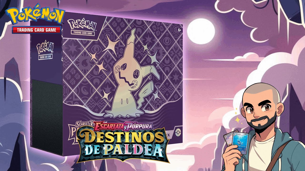 Abriendo una ETB de Destinos de Paldea (Paldean Fates) - MUCHO HIT! - Pokemon TCG