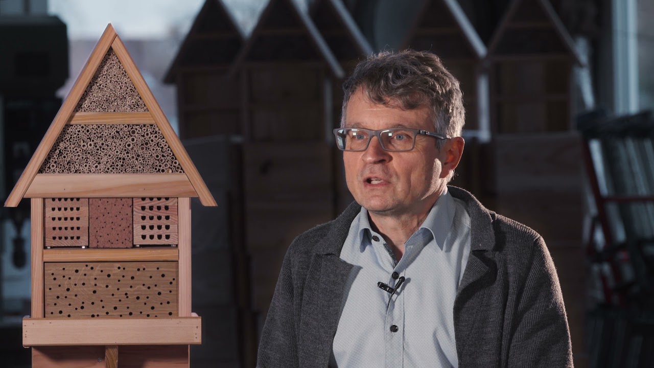 Bienenhotel von den Rotenburger Werke Insektenhotel für Wildbienen