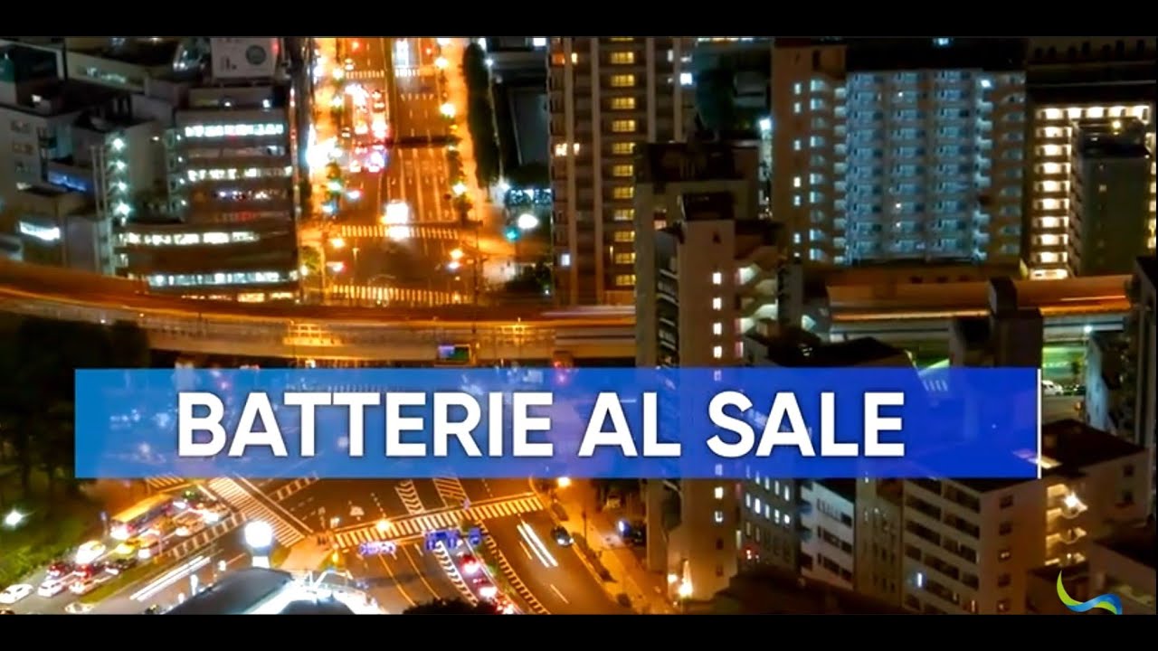 Le batterie per il fotovoltaico: Accumulatori al SALE per la casa e l'azienda