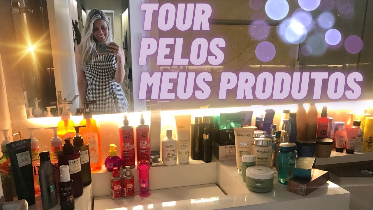TOUR PELOS MEUS PRODUTOS DE CABELO ✨Kerastase Redken Loreal Wella Kerasys Bed Head