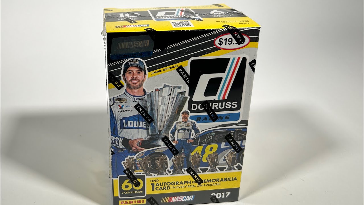 A piece of his TIRE!? 2017 Donruss Racing #sportscards