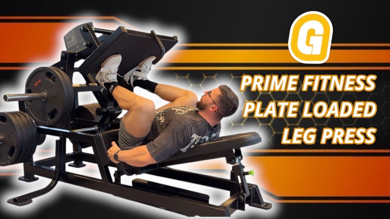 Prime Fitness Plate Loaded Leg Press