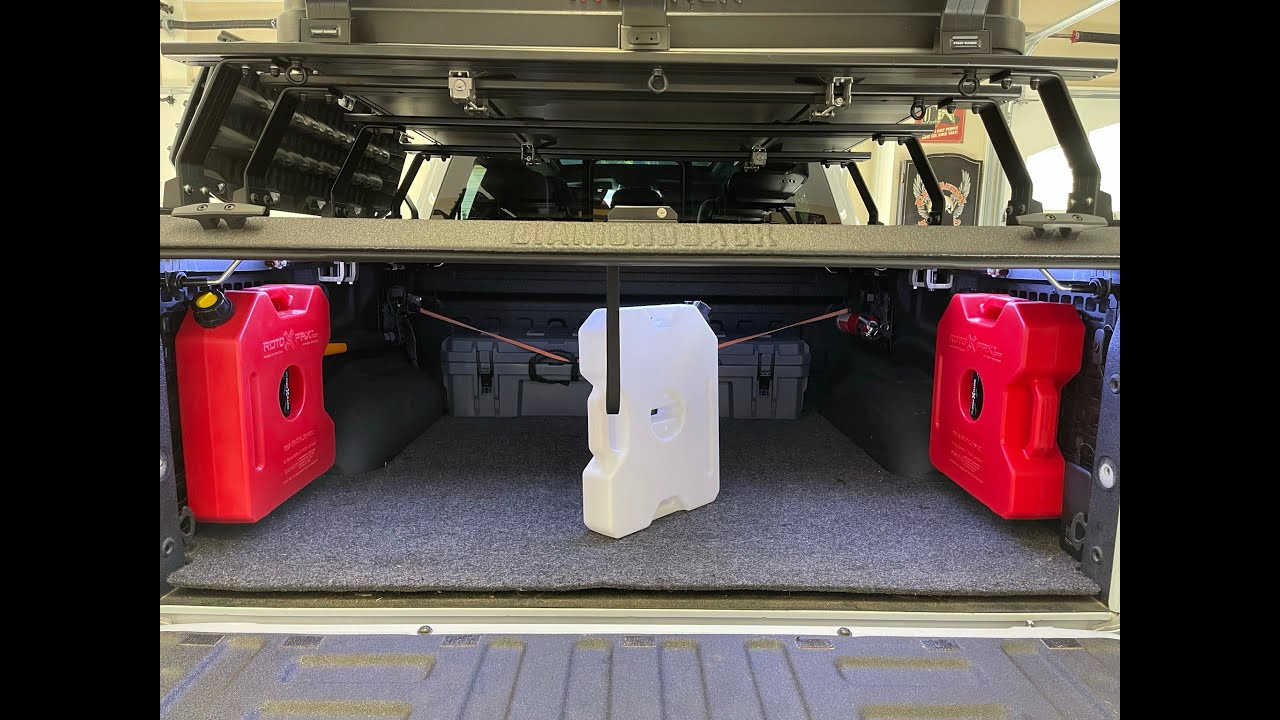 Installing RotoPax On BuiltRight Truck Bed Panels