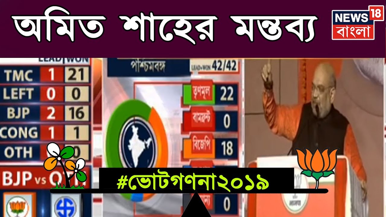 ‘প্রচুর হিংসা আর অত্যাচারের পরেও বাংলায় ১৮টা আসন পেয়েছি’, জয়ের পর প্রথম ভাষণে বললেন অমিত শাহ