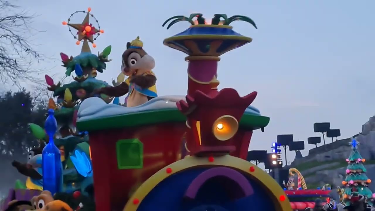 Parade de Noël Disneyland Paris 12/12/2022