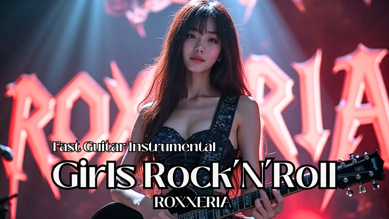 【特別編集】音速ギター　インストゥルメンタル｜胸を刺すガールズロックンロール【速弾き・女性ボーカルBGM】ROXXERIA