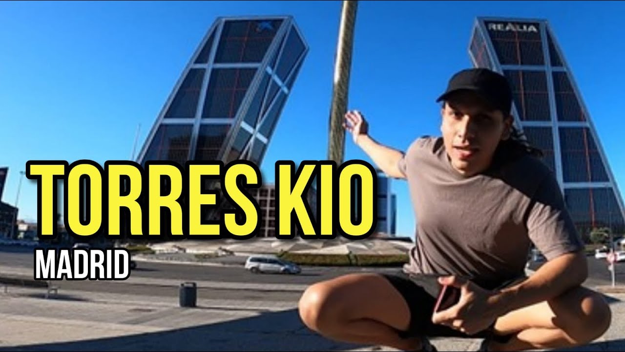 😱 Los IMPRESIONANTES rascacielos INCLINADOS de MADRID (Los primeros del MUNDO) | Torres KIO