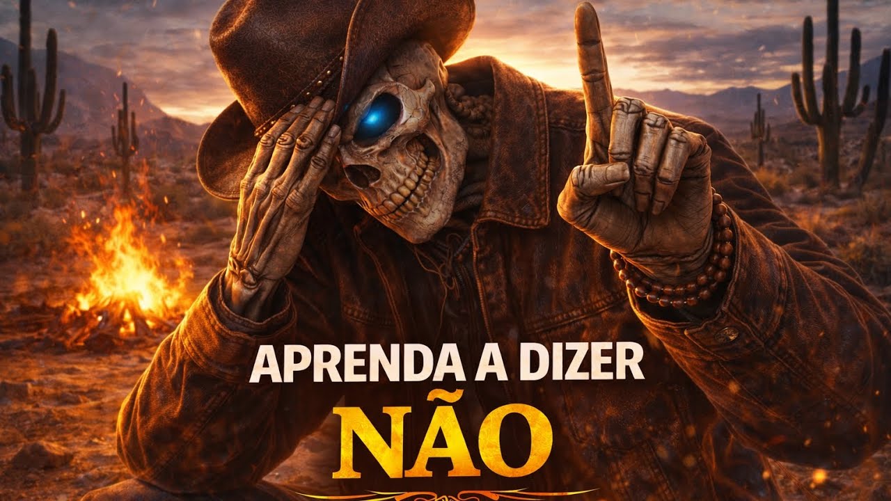 Aprenda a dizer NÃO SKULL DARK COUNTRY 