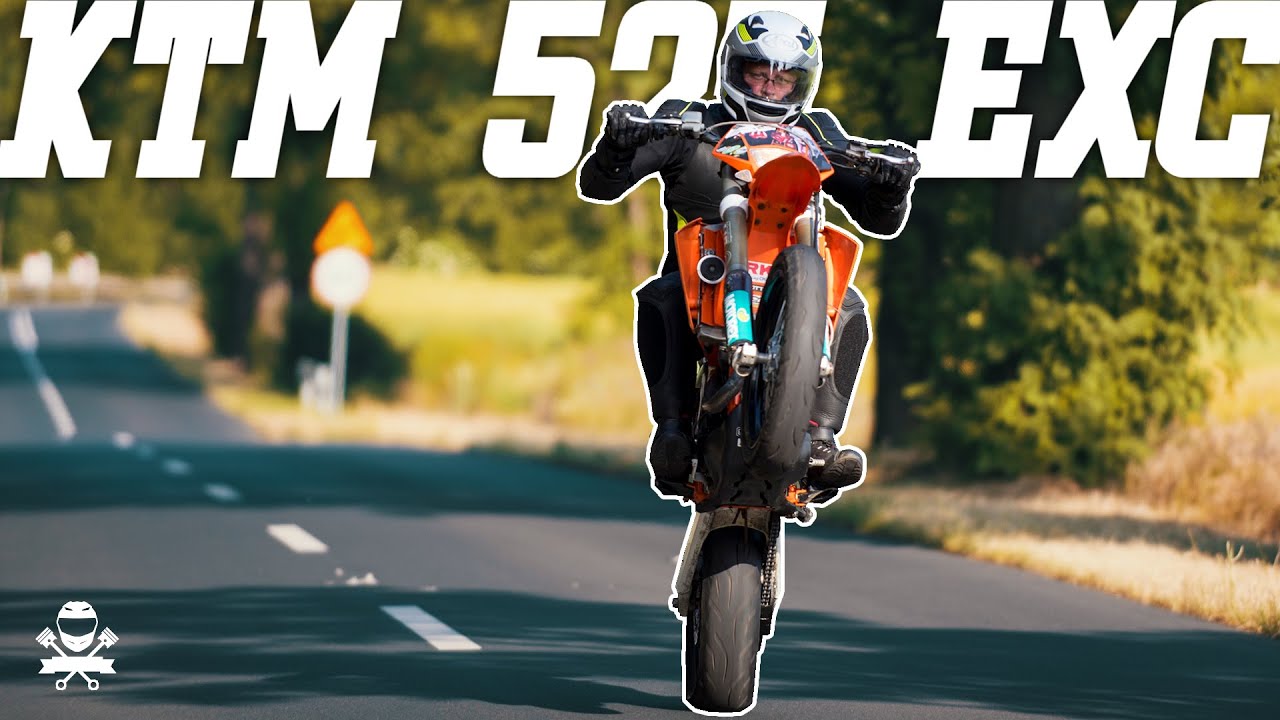 KTM EXC 525 SM Supermoto - Historia Miłości, Rozczarowania, Wzlot&oacute;w i Upadk&oacute;w