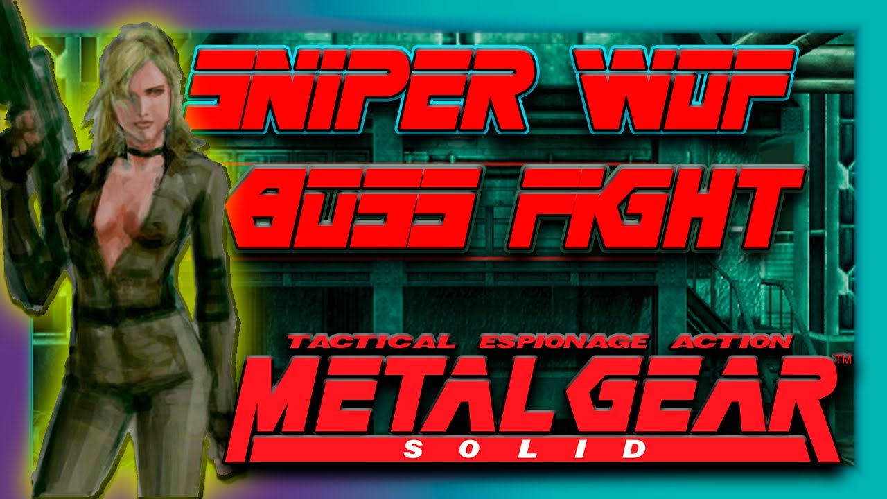 [Boss Fight] Como derrotar Sniper Wolf - Metal Gear Solid