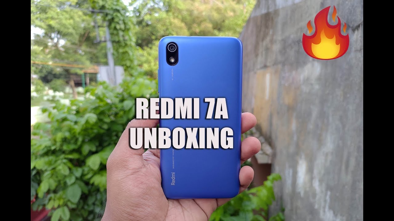 Redmi 7A Unboxing (Matte Blue) Sony IMX486 and 4000mAh Battery for Rs 5,799