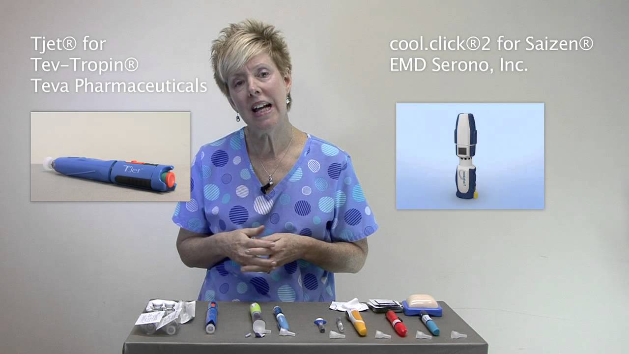 Demonstration of Growth Hormone Treatment Delivery Devices
