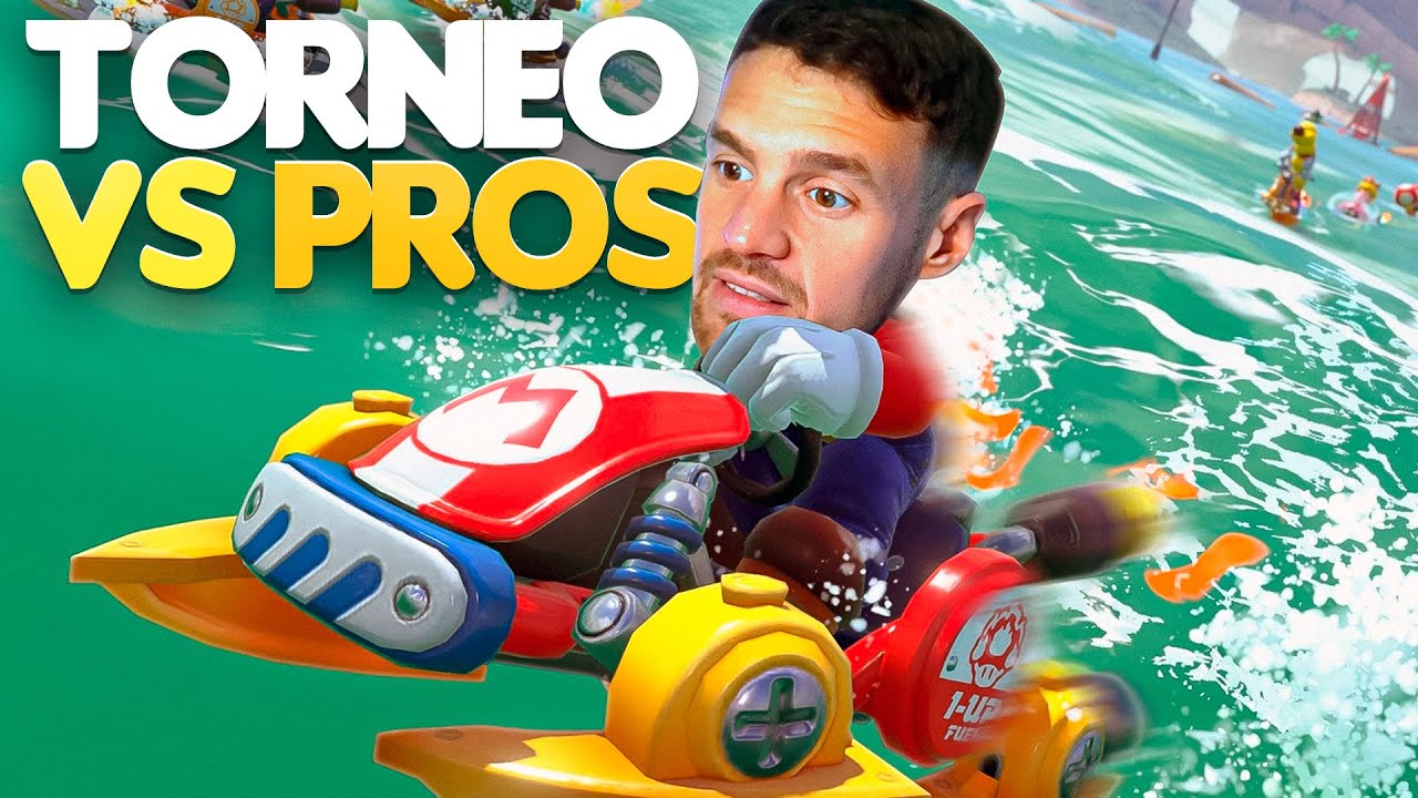 MI PRIMER TORNEO PROFESIONAL EN MARIO KART WORLD!!