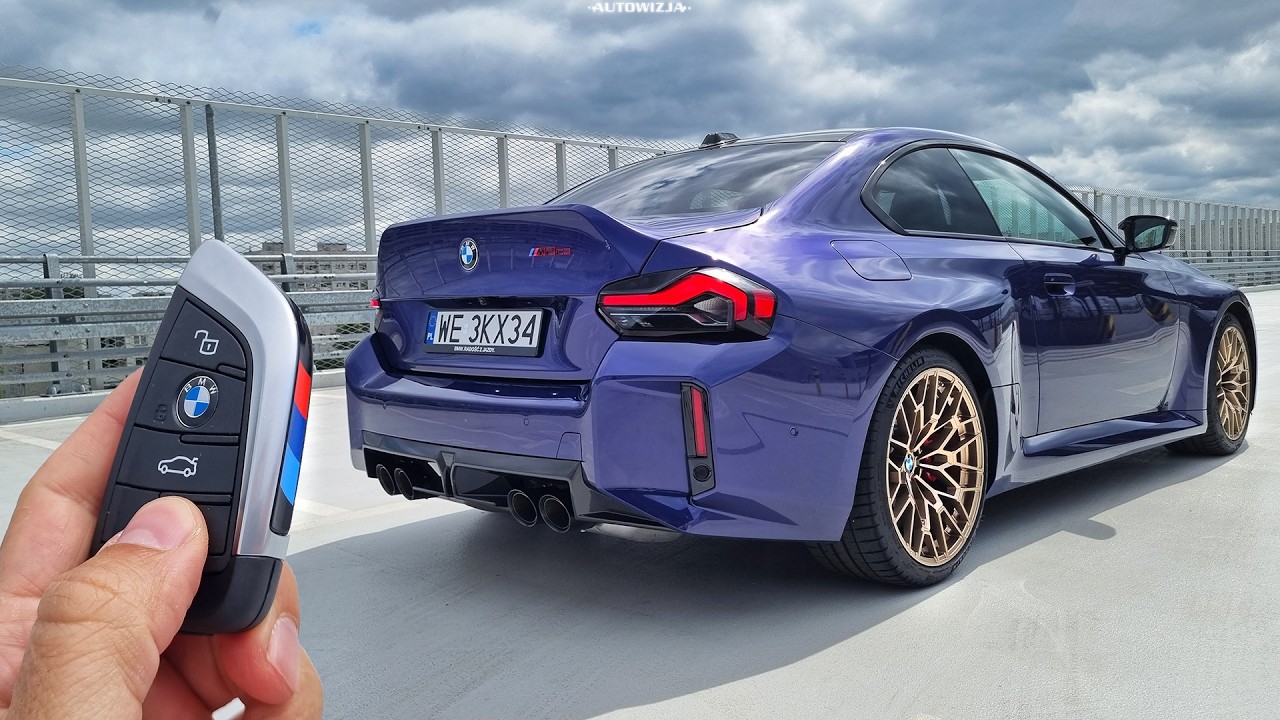 BMW M2 CS czyli Człowiek Sku$%*3l z kaczym tyłkiem TEST BMW M2 CS G87 3.0 R6 530 KM