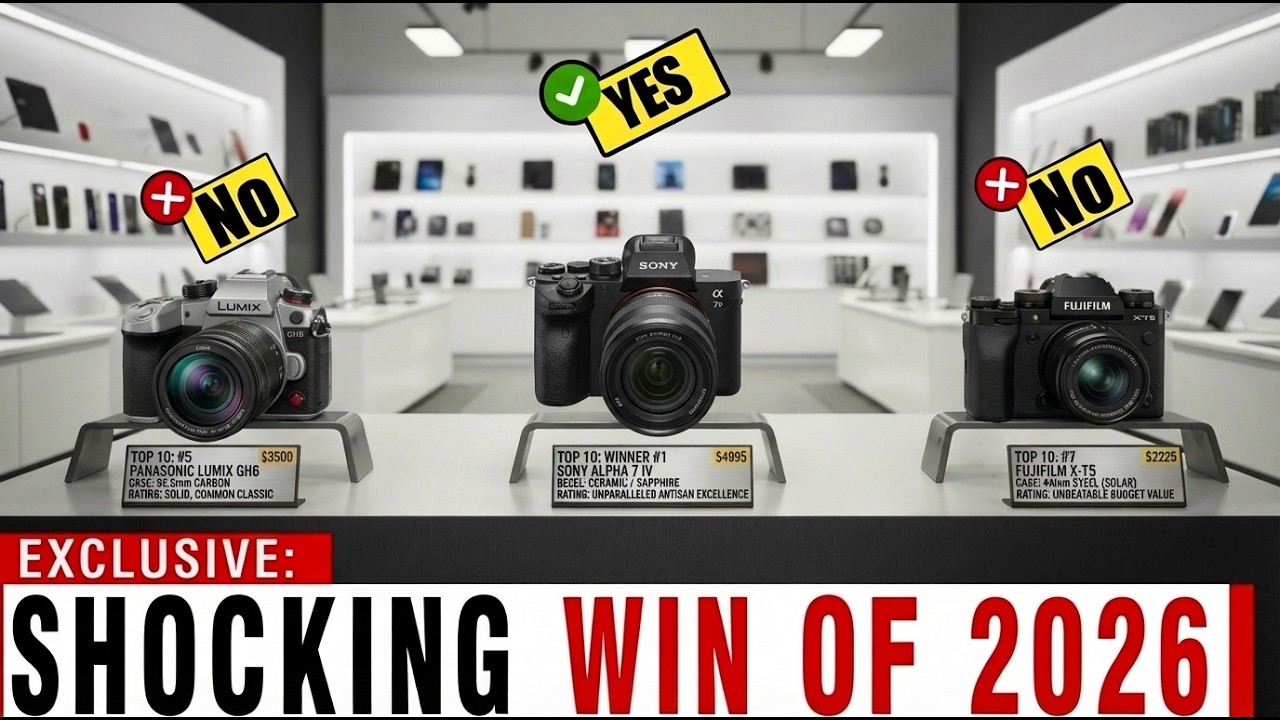 Top 10 Mirrorless & Compact Cameras of 2026 — DSLRs Are Officially DEAD!