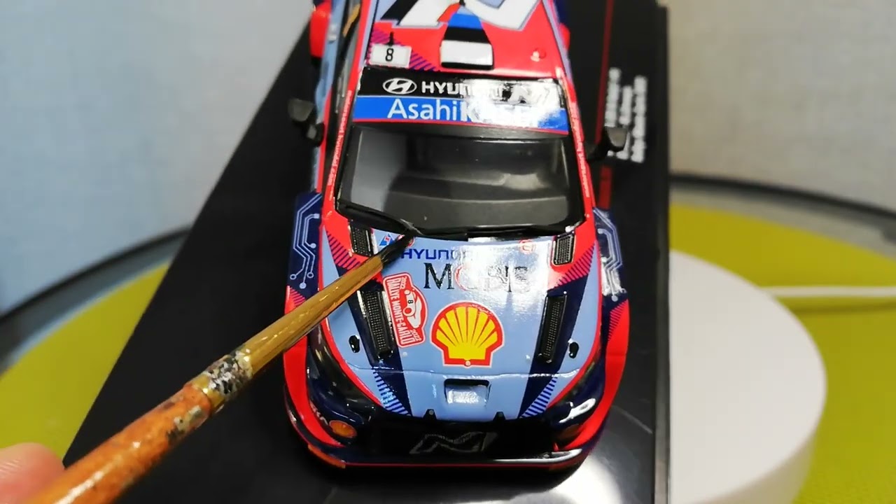Hyundai i20 N Rally1 Hybrid Rally Monte-Carlo 2022 Tänak Ott Järveoja Martin 1/43 
