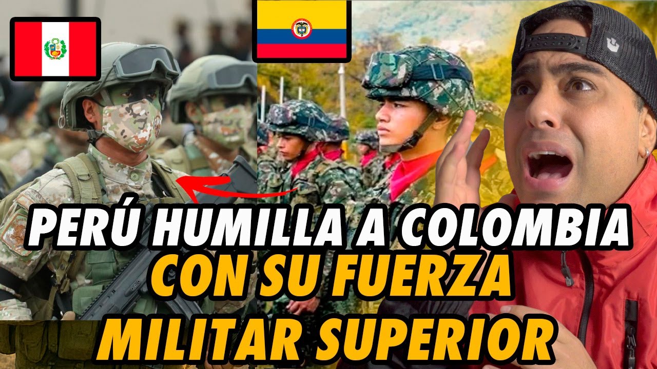 PERÚ LE PASA POR ENCIMA A COLOMBIA en poder militar 2025