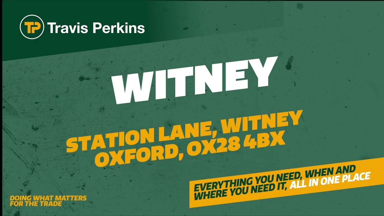 Travis Perkins Witney - Drone Footage