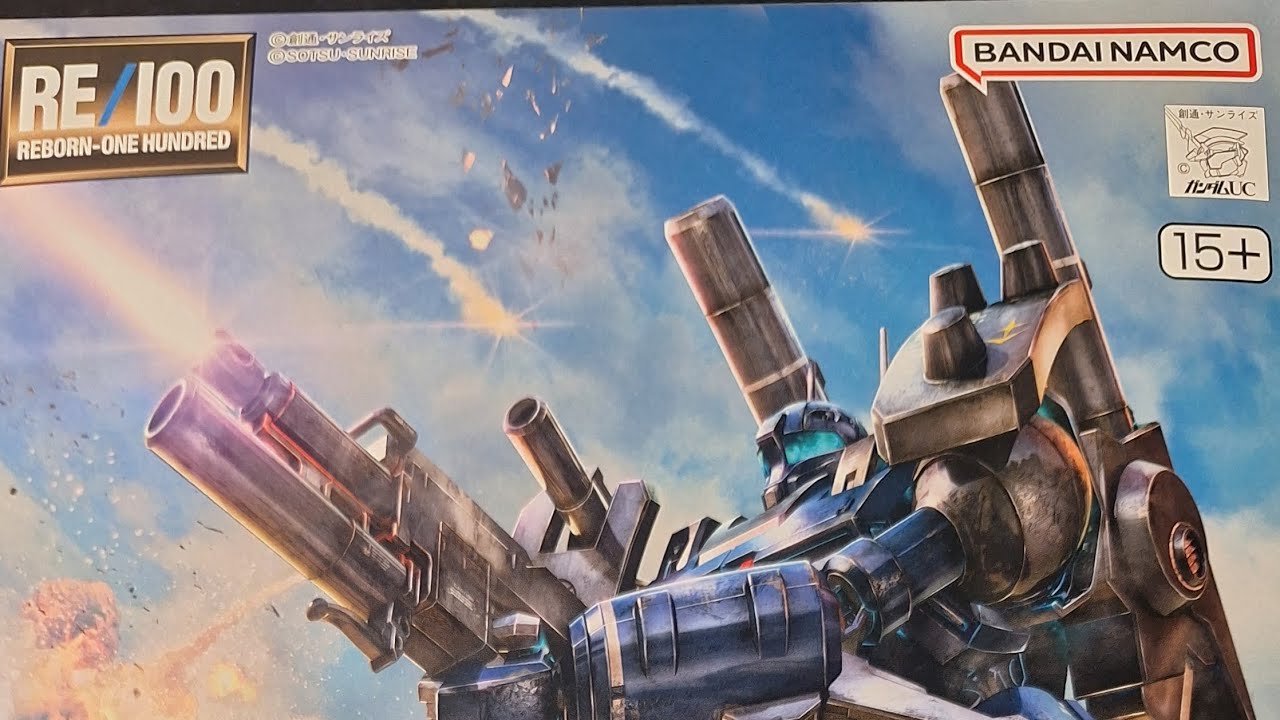 E.F.F. Ground Support Mobile Suit MSA-005K Guncannon Detector RE/100