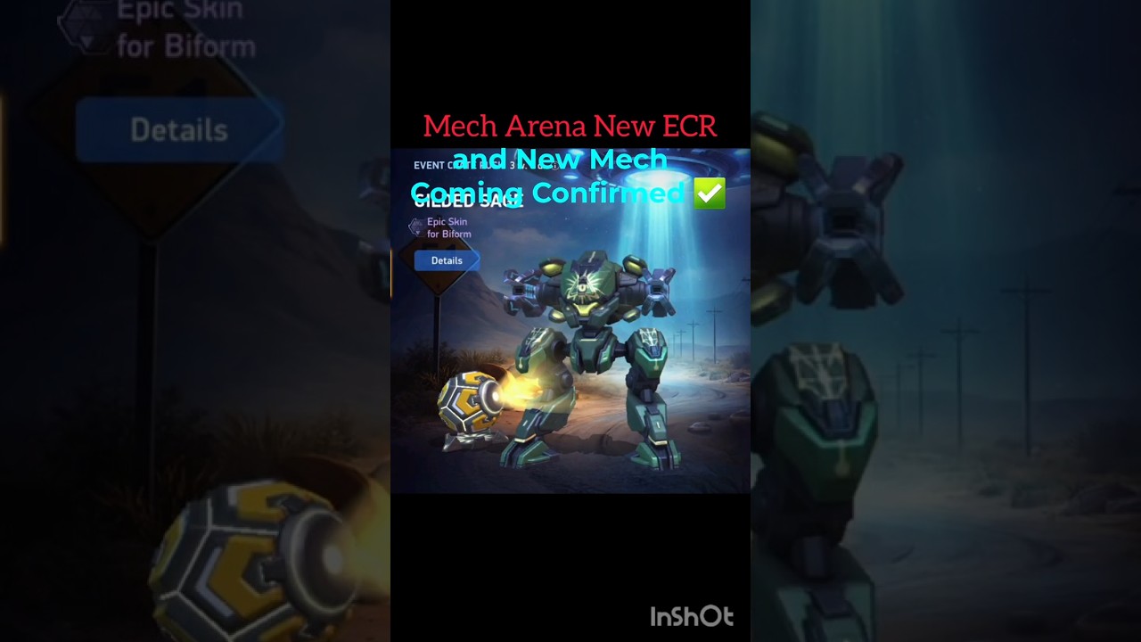 New Mech Coming Confirmed ✅️ | Mech Arena | New ECR | New Mech BIFORM #gaming #mecharena #edit