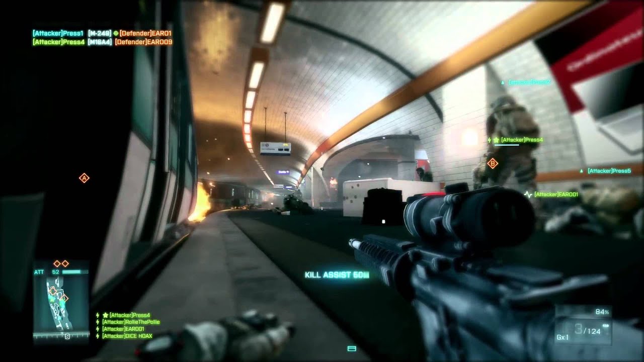 Battlefield 3: Operation Metro Multiplayer Gameplay Trailer (E3)