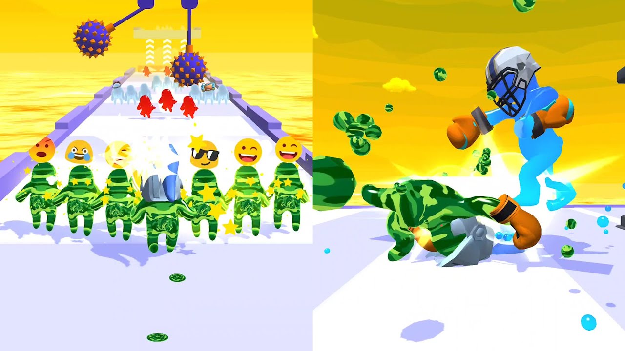 Jelly Runner 3D Game Level 241 - 245 Game Max Game All Level New Update