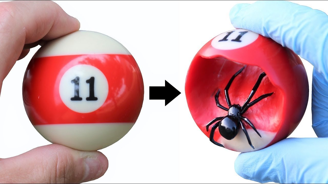 I Carve a Black Window into a Billiard Ball